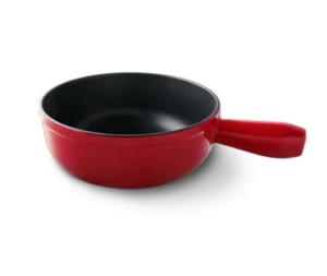 Fondue Caquelon ADELBODEN rot